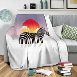 Zeyboard Fleece Throw Blanket Meaningful Gift For Halloween Christmas