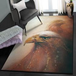 American Eagles Washable Rugs, Crimson Eagles GS CL Rug