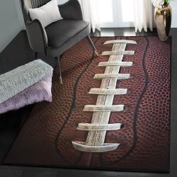 American Football Non Shedding Area Rug, Football American Rug