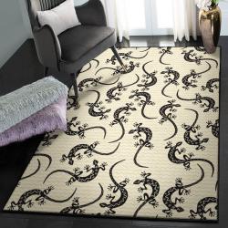 Animal Lover Large Living Room Rugs, Lizard Pattern 2 GS CL Rug