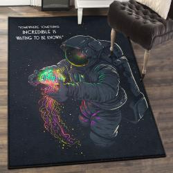 Astronaut Area Rugs, Somewhere Something Incredible Is Waiting To Be Known Astronaut 5 GS Rug
