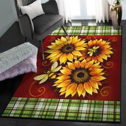 Bee Living Room Rugs, Sunflower And Bee GS CL Rug