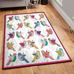 Bird Area Rugs For Living Room, Bird Rug