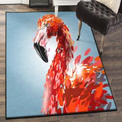 Bird Lover Modern Rugs, Flamingo Rug