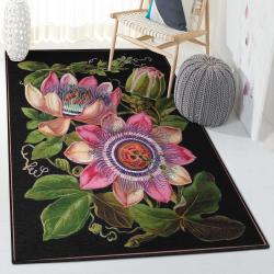 Botanical Area Rugs, Antique Victorian Botanical Rug