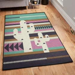 Cactus Washable Rugs, Cactus Rug