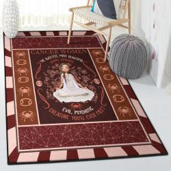Cancers Washable Area Rugs, Cancer Horoscope GS CL Rug