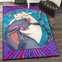Cat Large Area Rugs, Cats Love GS CL Rug