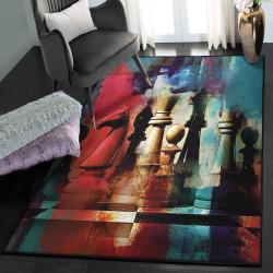 Chess Carpets For Living Room, Chess Rug