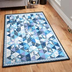 Christmas Gift Outdoor Carpet, Snowflake Rug