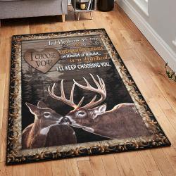 Deer & Deer Hunting Bedroom Rugs, Deer Rug