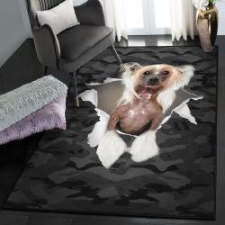 Dog Modern Rugs, Chinese Crested Dog GS CL Rug