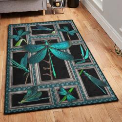 Dragonfly Outdoor Carpet, Blue Dragonfly GS CL Rug