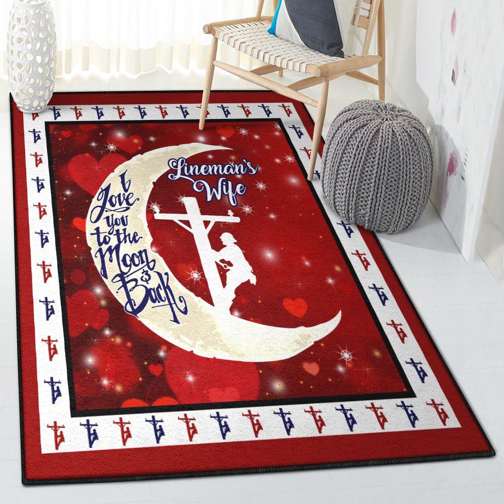Electronics Technician Washable Rugs, Linemans Wife Rug
