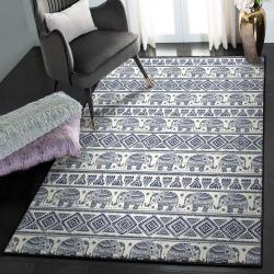 Elephant Carpets For Living Room, Elephant Mandala GS CL Rug