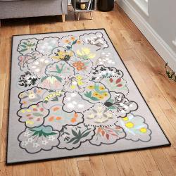 Flower Garden Indoor Outdoor Rugs, Flowers Rug
