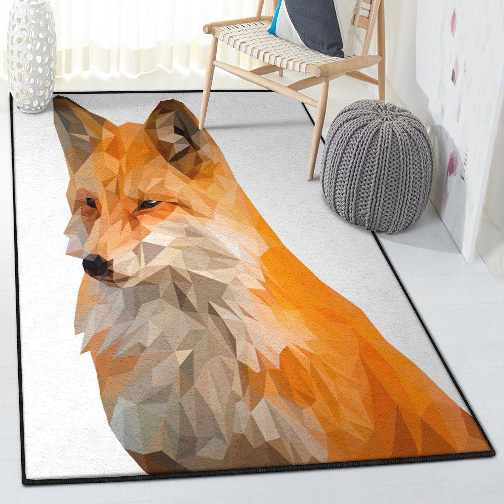 Fox Playroom Rug, Fox Rug