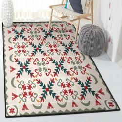 Gardener Washable Rugs, Hawaiian Flower Garden Rug