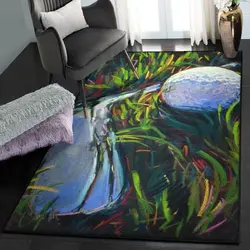 Golf Club Modern Area Rugs, Golf Rug