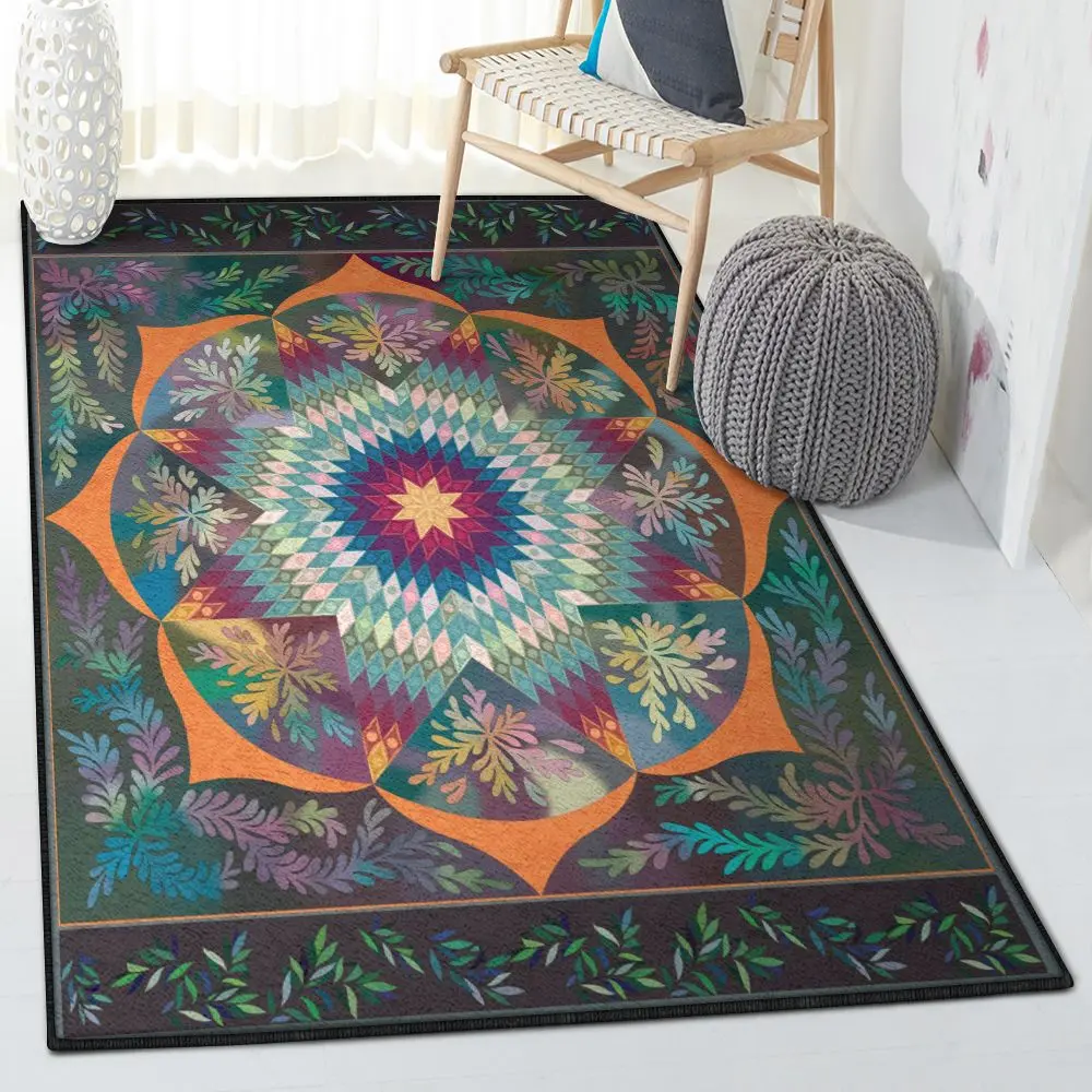 Hippie Art Area Rugs, Hippie Rug
