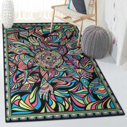 Hippie Van Indoor Outdoor Rugs, Hippie Rug
