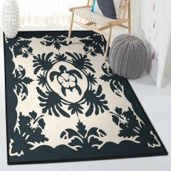 Holiday Indoor Outdoor Rugs, Hawaiian Turtle Rug