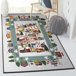 House Art Deco Rug, House Rug