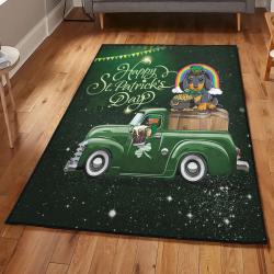 Irish Leprechaun Cool Rugs, Patrick Day Irish Rug