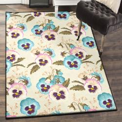 Kitchen Rugs, Pansy Pattern 2 GS CL Rug