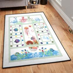Large Area Rugs, Applique Rug
