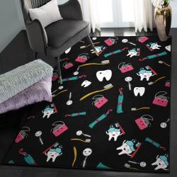 Living Room Rugs, Dental Super Cute Rug