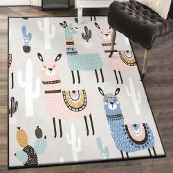 Llama Modern Area Rugs, Llama Rug