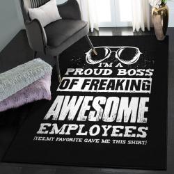 Manager Indoor Outdoor Carpet, I'm A Proud Boss Of Freaking GS CL Rug