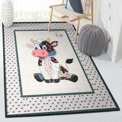 Milk Cow Modern Area Rugs, Cow Rug