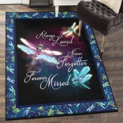 Modern Rugs, Always Loved Never Forgotten Forever Missed Rug