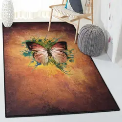 Monarch Kitchen Rugs, Butterfly Rug