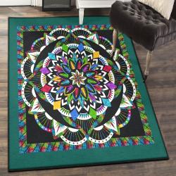 New Orleans Indoor Outdoor Rugs, Mardi Gras GS Rug