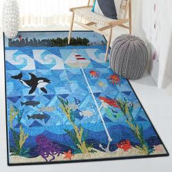 Ocean Life Indoor Outdoor Rugs, Ocean Rug