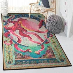 Octopus Dining Room Rug, Octopus Rug