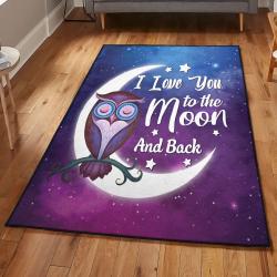Owl Area Rugs For Living Room, Owl Rug