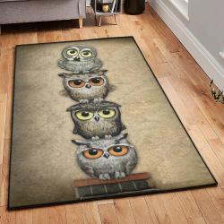 Owl Indoor Outdoor Carpet, Owl Rug