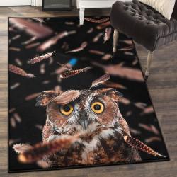 Owl Washable Rugs 2, Owl Rug