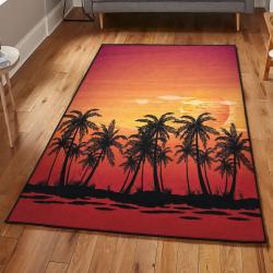 Palm Plants Area Rugs For Living Room, Palm Beach Rug