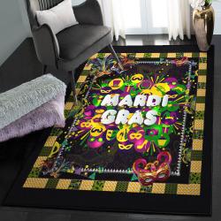 Party Outdoor Carpet, Mardi Gras Party GS Rug