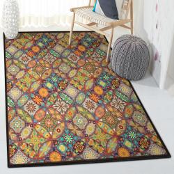 Patchwork Art Living Room Rugs, Bohemian Patchwork Rug