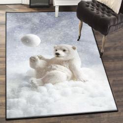 Polar Bear Living Room Rugs, Polar Bear Rug