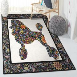Poodle Puppy Cool Rugs, Poodle Rug