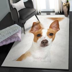 Rodent Large Living Room Rugs, Rat Terrier GS CL Rug