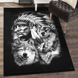 Scary Cool Rugs, Wolf Rug