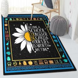 School Cool Rugs, I Became A School Counselor Rug